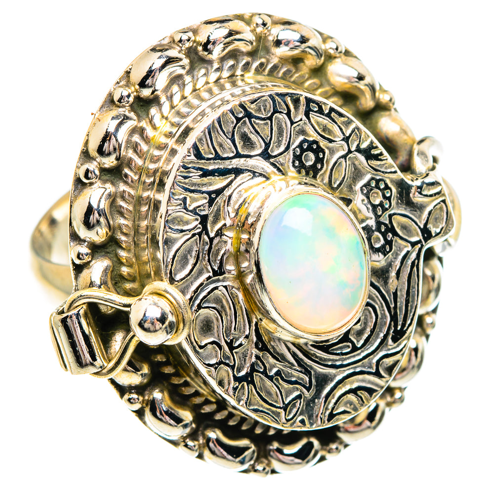 Ethiopian Opal Rings handcrafted by Anasilvercos - RING84382