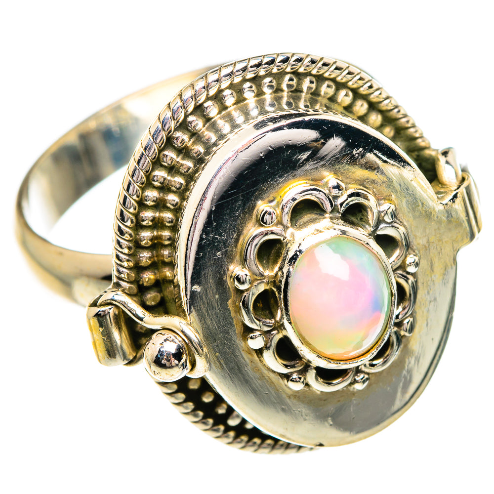 Ethiopian Opal Rings handcrafted by Anasilvercos - RING84405