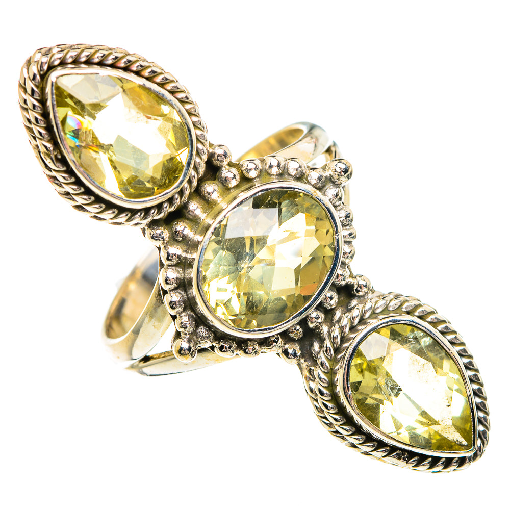 Citrine Rings handcrafted by Anasilvercos - RING84406
