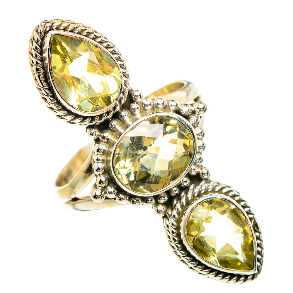 Citrine Rings handcrafted by Anasilvercos - RING84430
