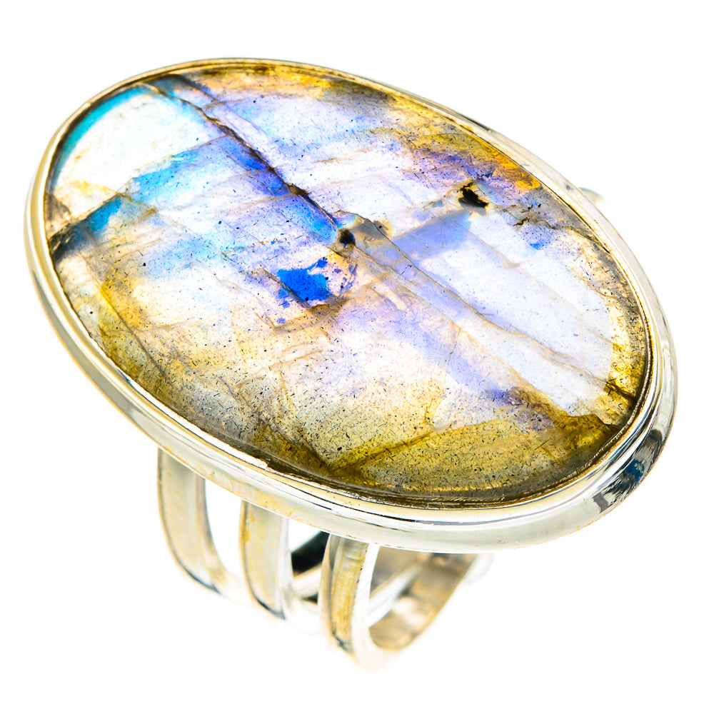 Labradorite Rings handcrafted by Anasilvercos - RING84434