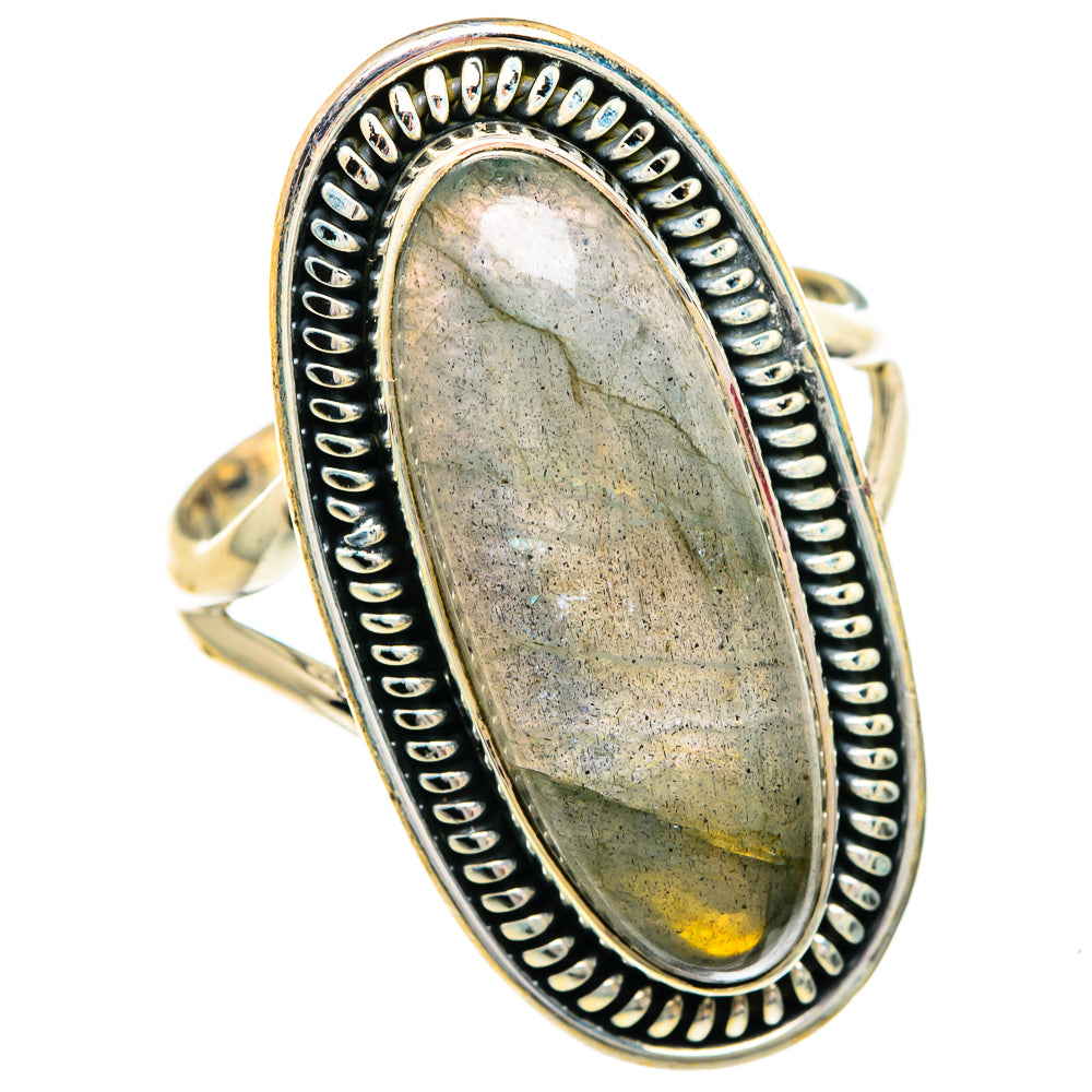 Labradorite Rings handcrafted by Anasilvercos - RING84441