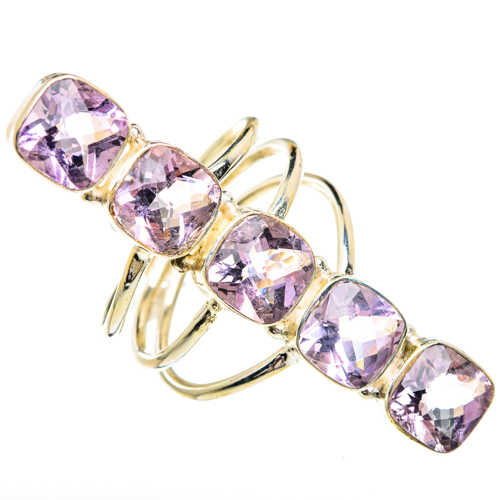 Kunzite Rings handcrafted by Anasilvercos - RING84444
