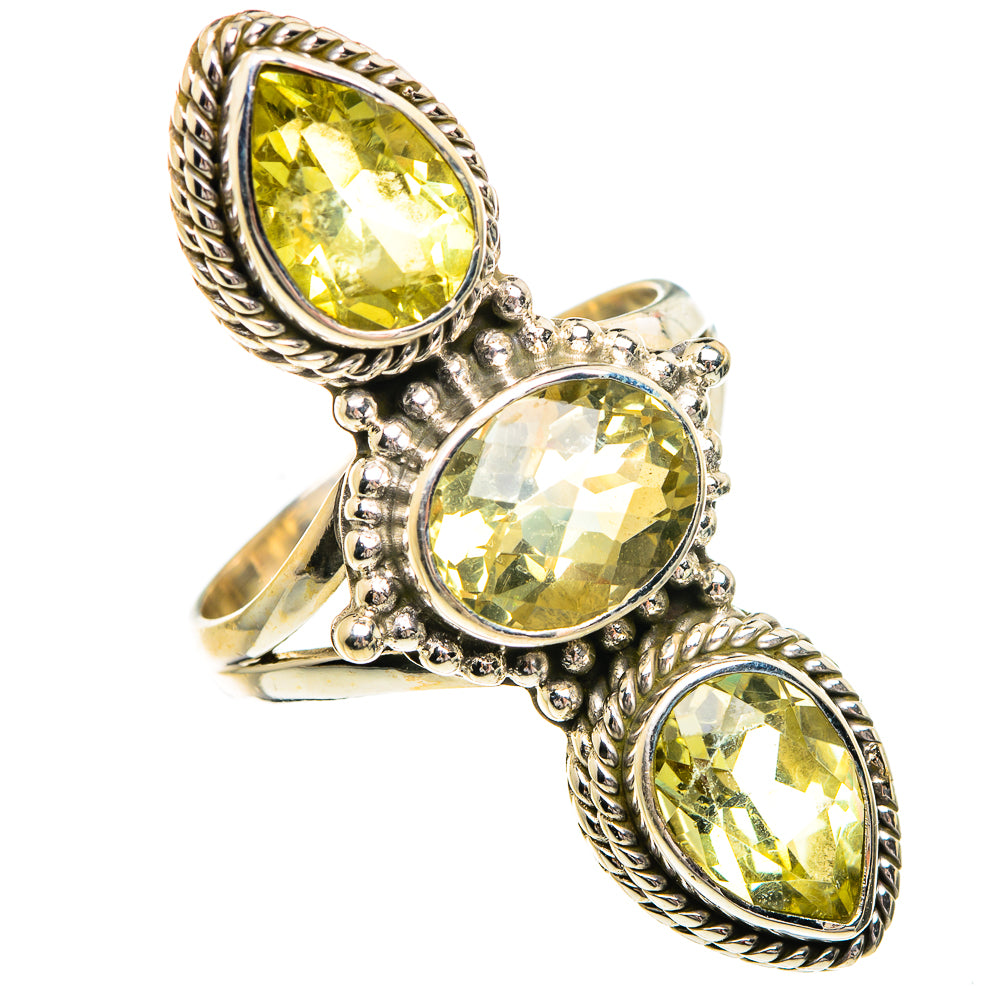 Citrine Rings handcrafted by Anasilvercos - RING84446