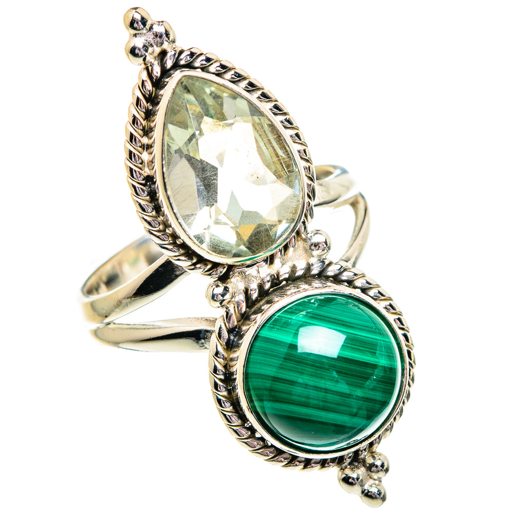 Malachite Rings handcrafted by Anasilvercos - RING84452
