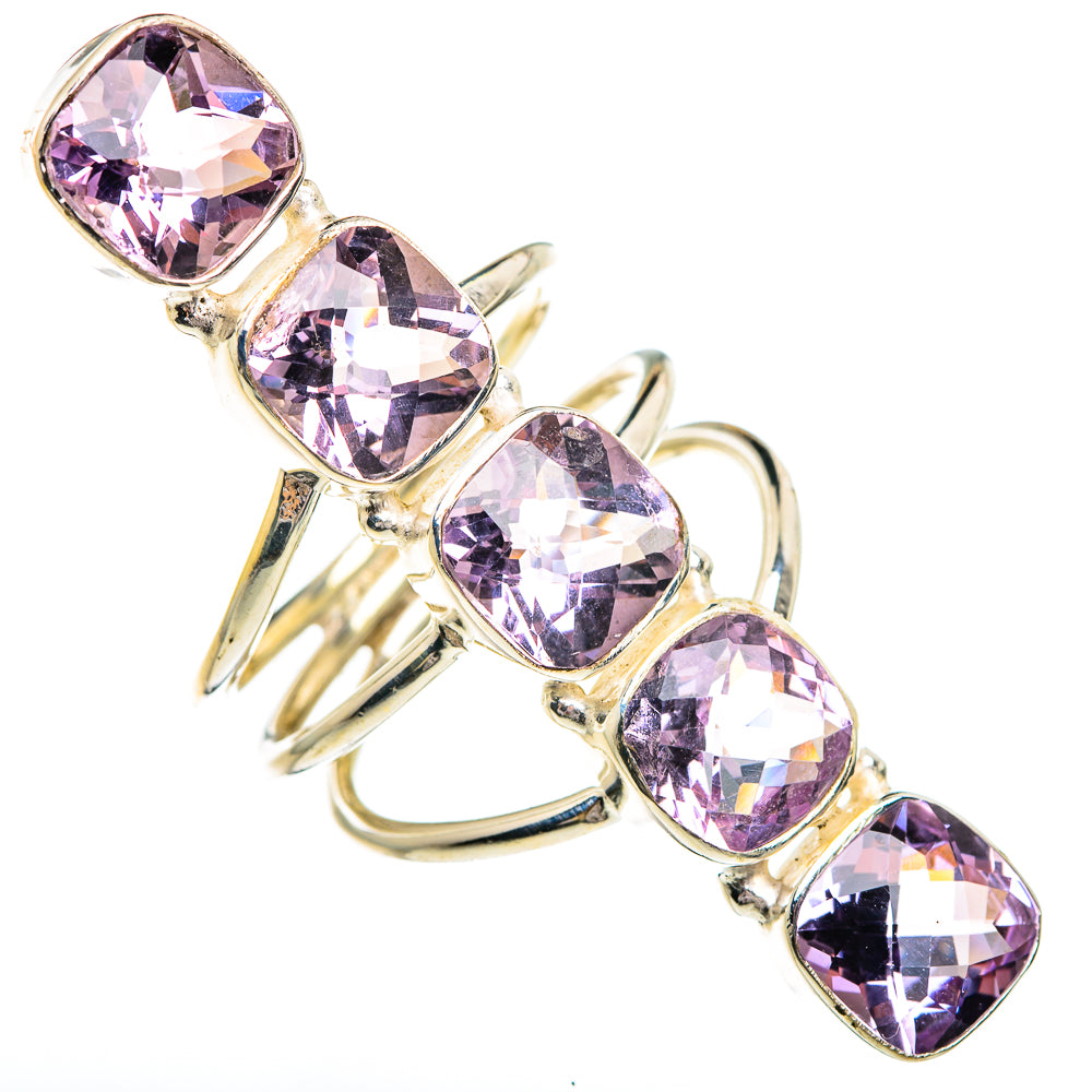 Kunzite Rings handcrafted by Anasilvercos - RING84455