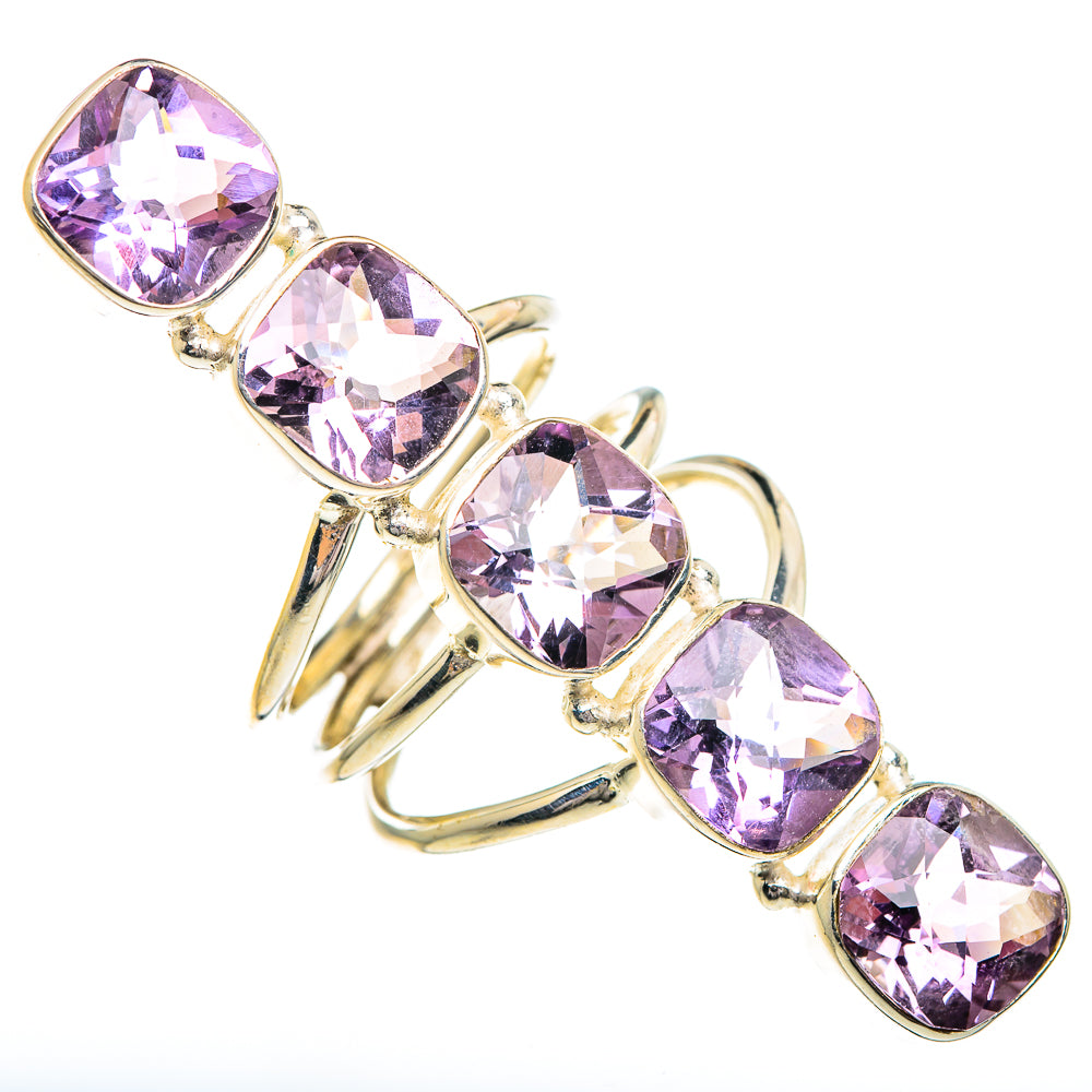 Kunzite Rings handcrafted by Anasilvercos - RING84463