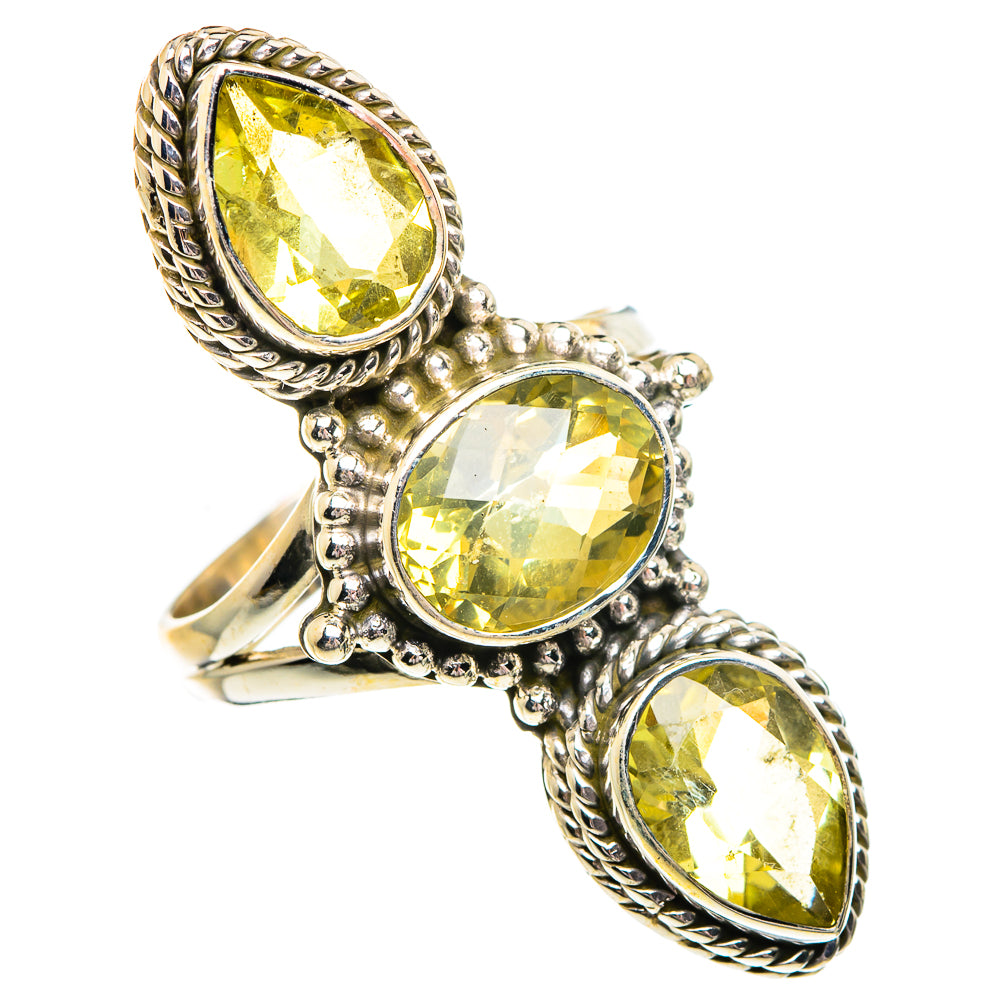 Citrine Rings handcrafted by Anasilvercos - RING84465