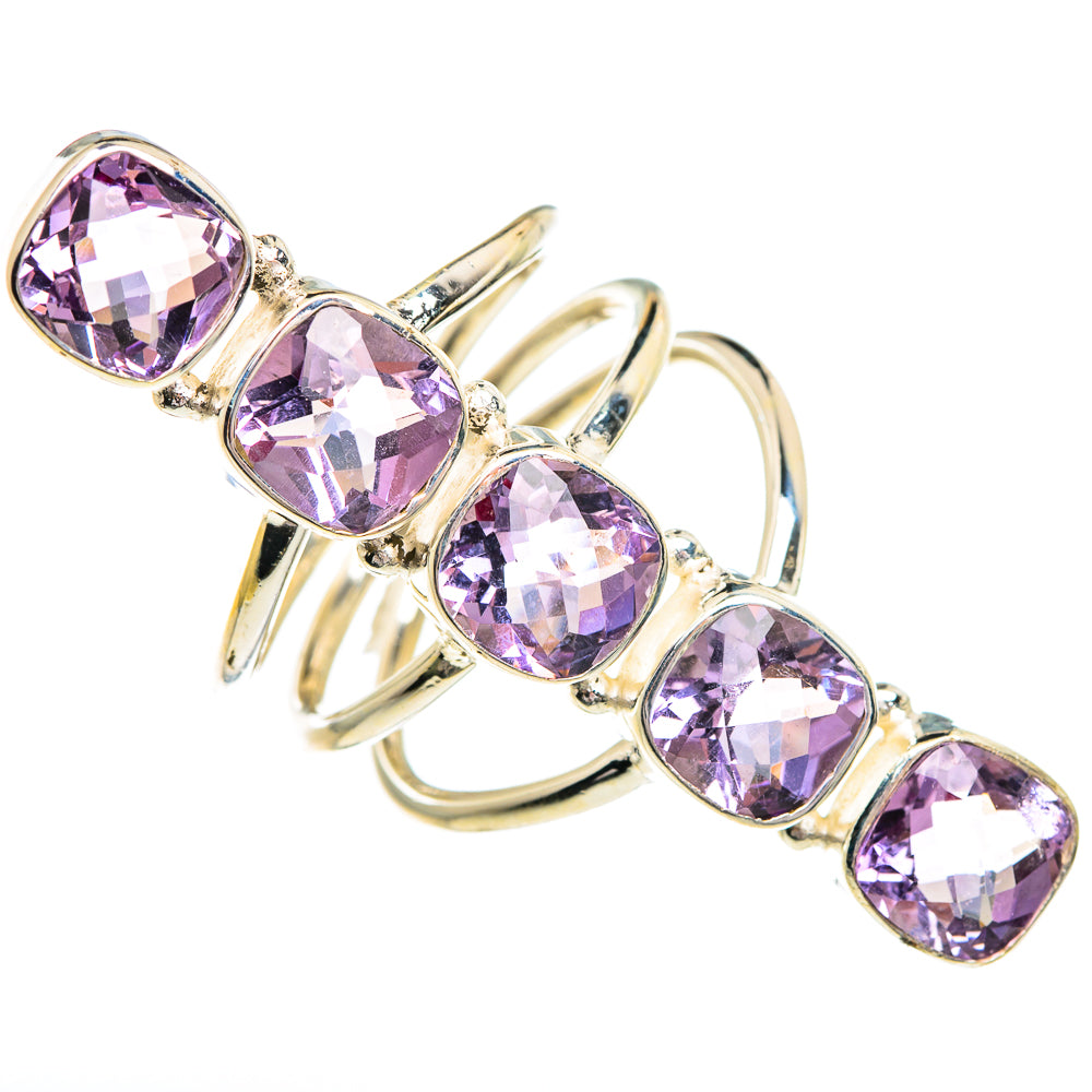 Kunzite Rings handcrafted by Anasilvercos - RING84475