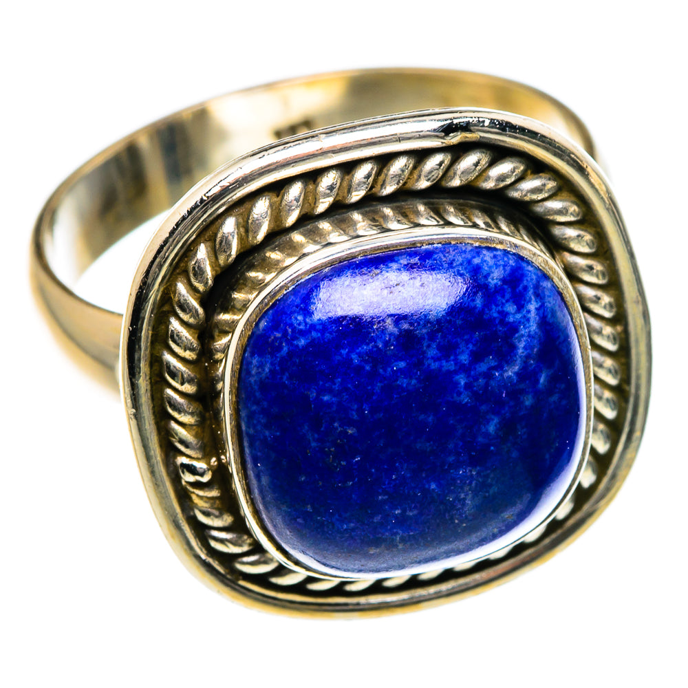 Lapis Lazuli Rings handcrafted by Anasilvercos - RING84477