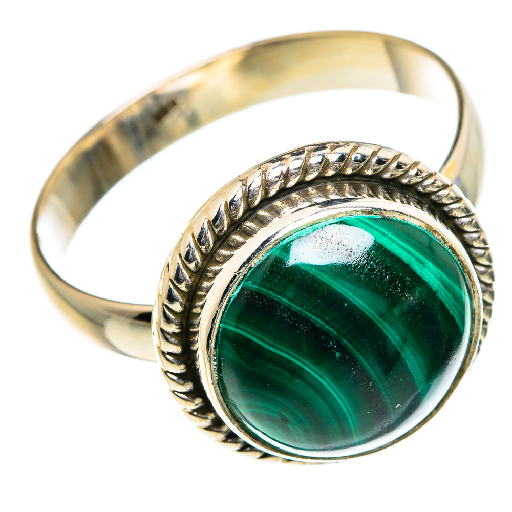 Malachite Rings handcrafted by Anasilvercos - RING84483
