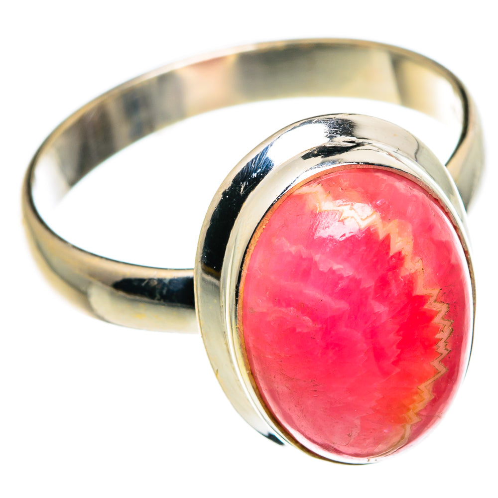 Rhodochrosite Rings handcrafted by Anasilvercos - RING84493