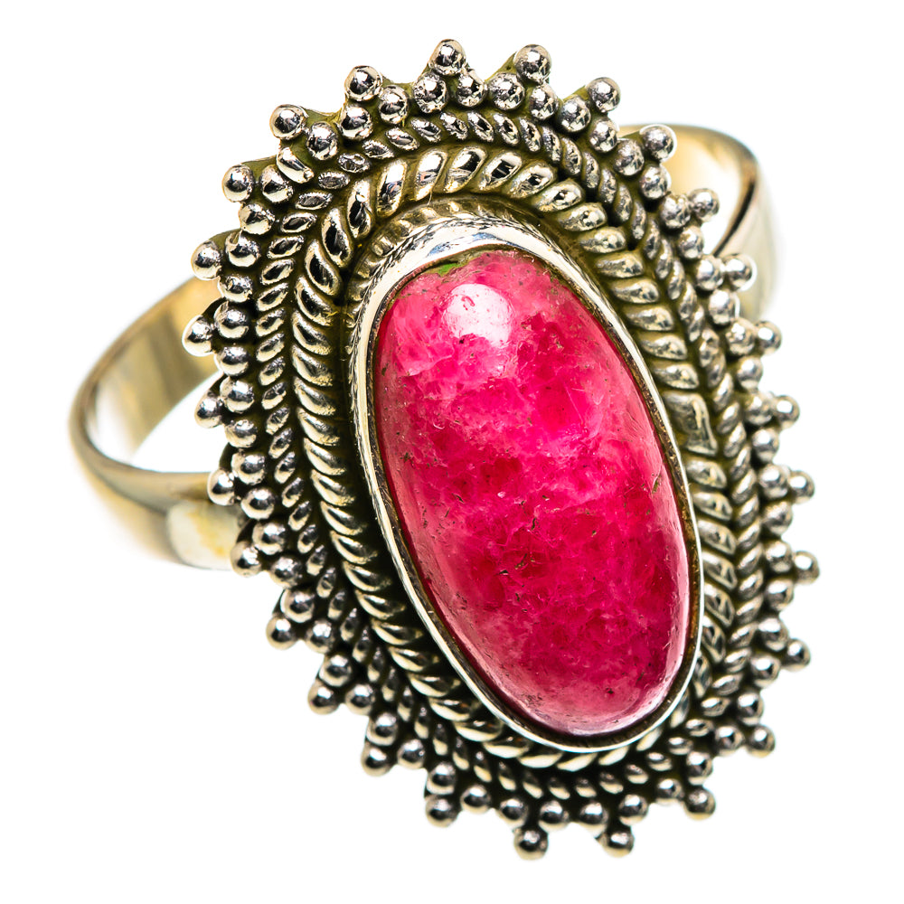 Thulite Rings handcrafted by Anasilvercos - RING84494