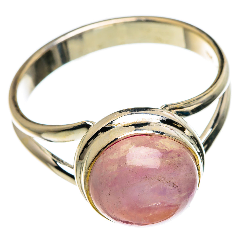 Rose Quartz Rings handcrafted by Anasilvercos - RING84495