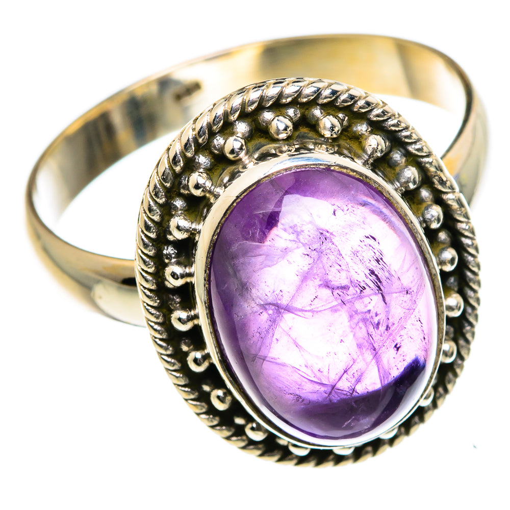 Amethyst Rings handcrafted by Anasilvercos - RING84497