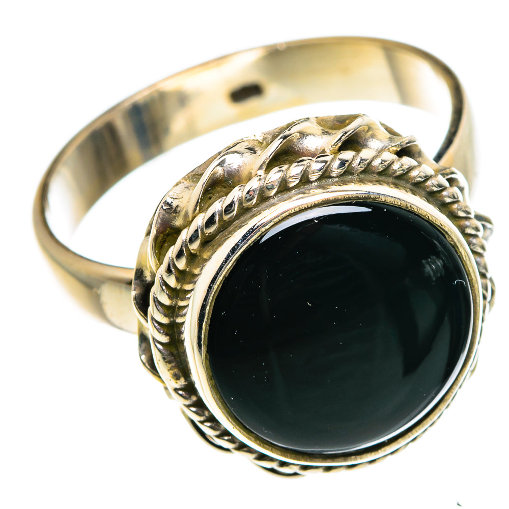 Black Onyx Rings handcrafted by Anasilvercos - RING84499