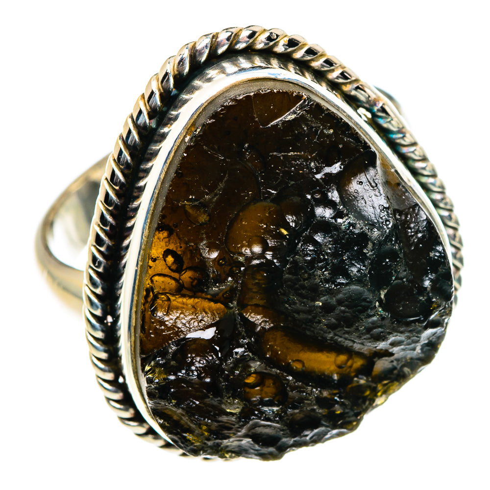 Tektite Rings handcrafted by Anasilvercos - RING84500