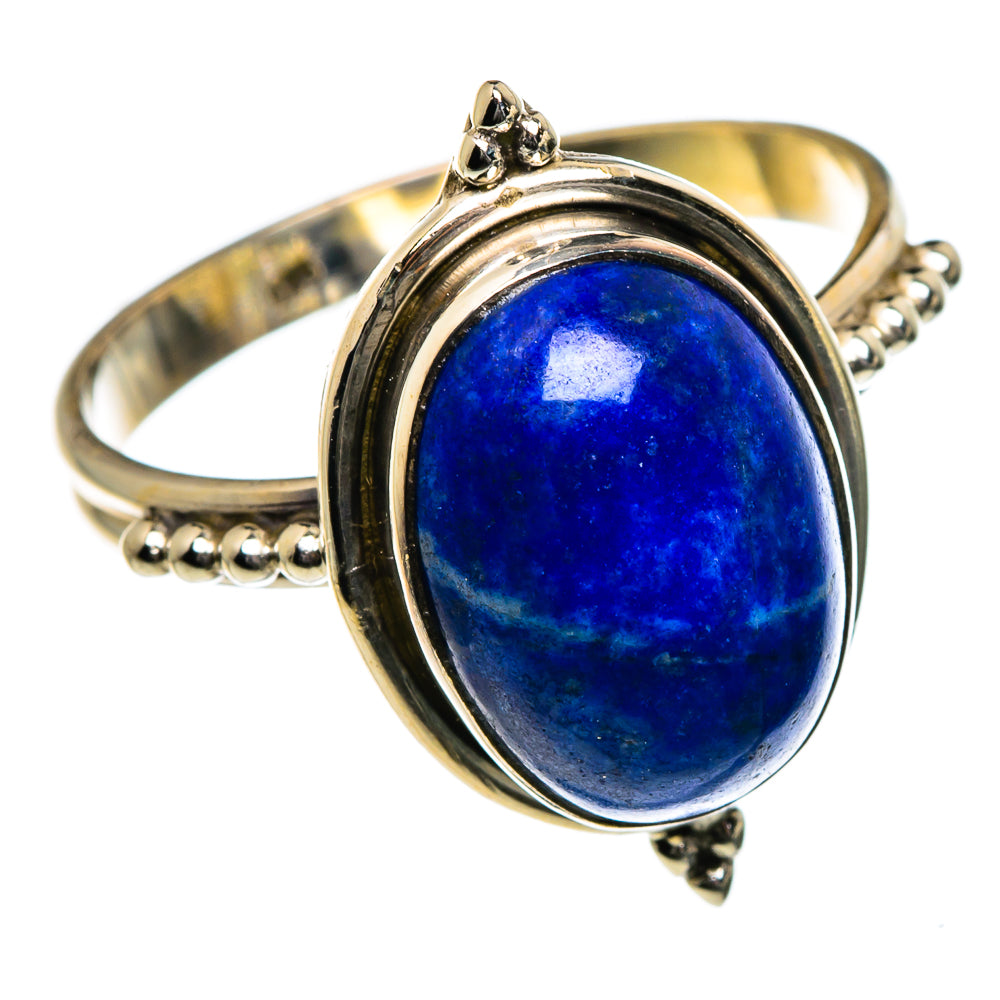 Lapis Lazuli Rings handcrafted by Anasilvercos - RING84513