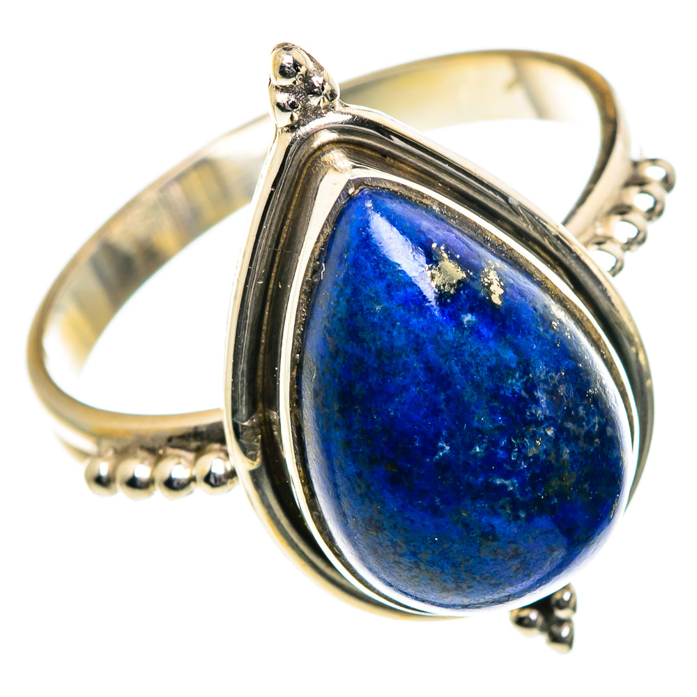 Lapis Lazuli Rings handcrafted by Anasilvercos - RING84514