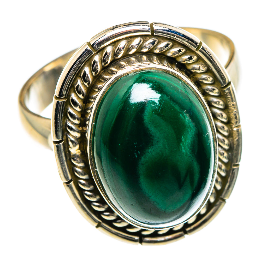 Malachite Rings handcrafted by Anasilvercos - RING84517