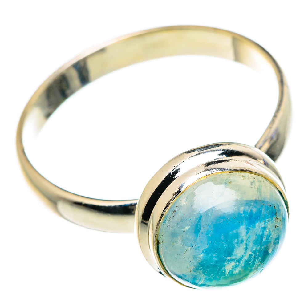Rainbow Moonstone Rings handcrafted by Anasilvercos - RING84519 - Photo 2