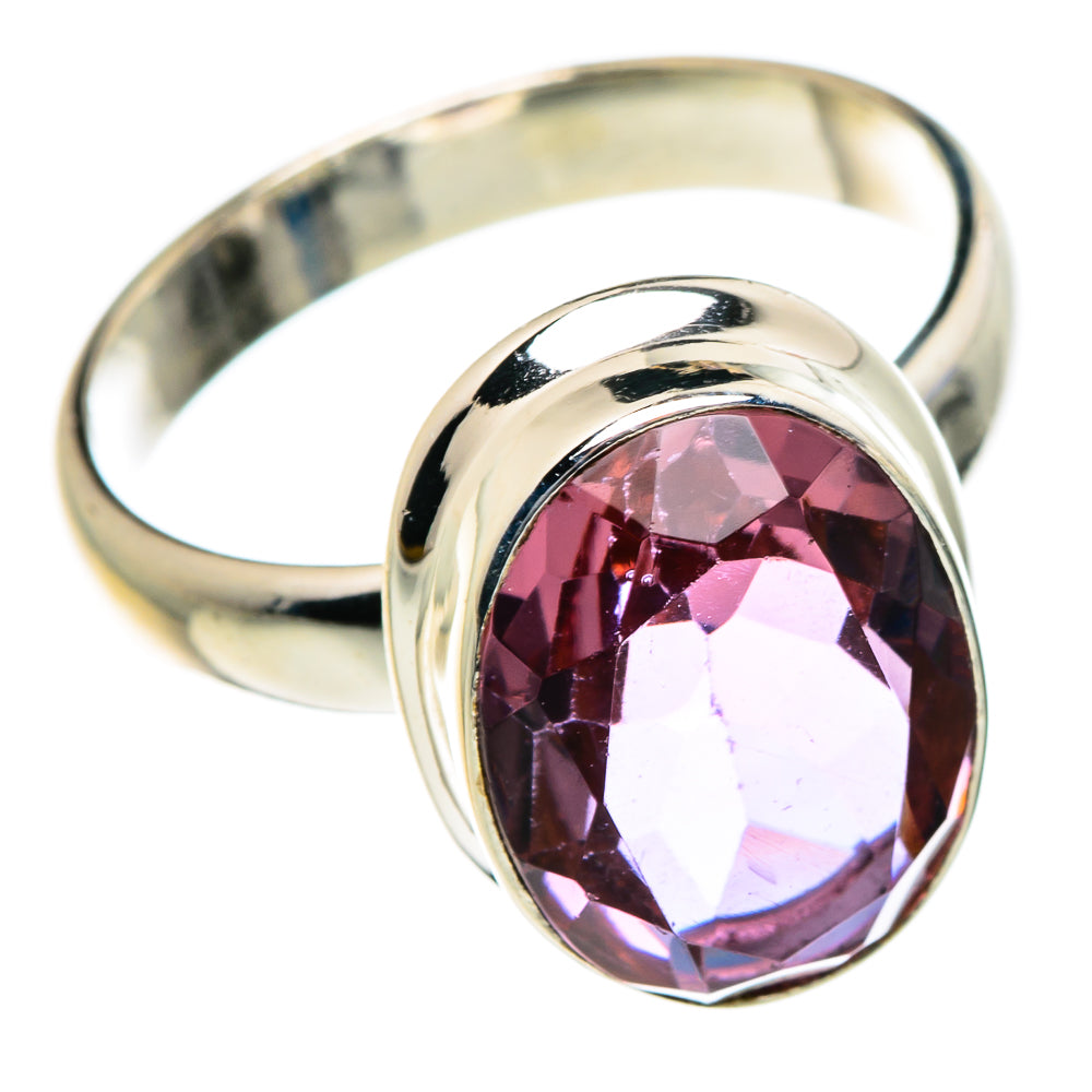 Color Change Alexandrite (lab.) Rings handcrafted by Anasilvercos - RING84533