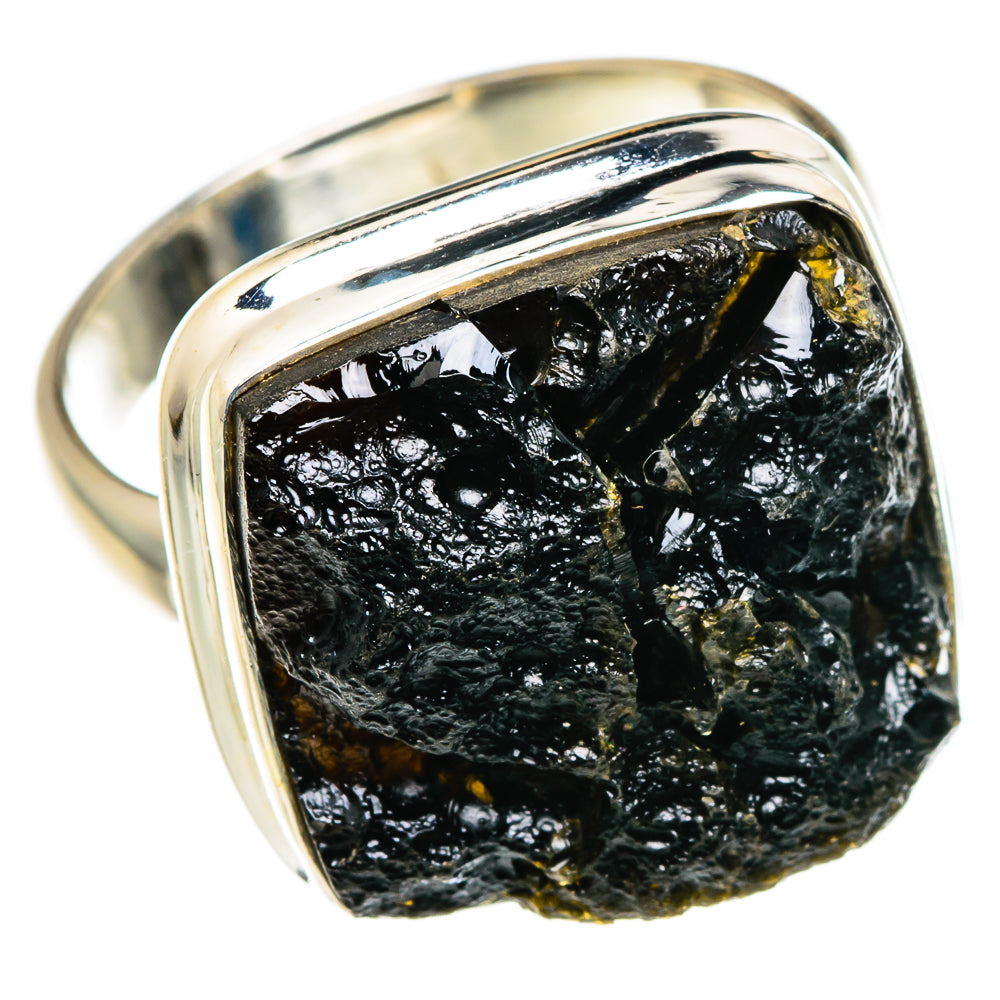Tektite Rings handcrafted by Anasilvercos - RING84534 - Photo 2