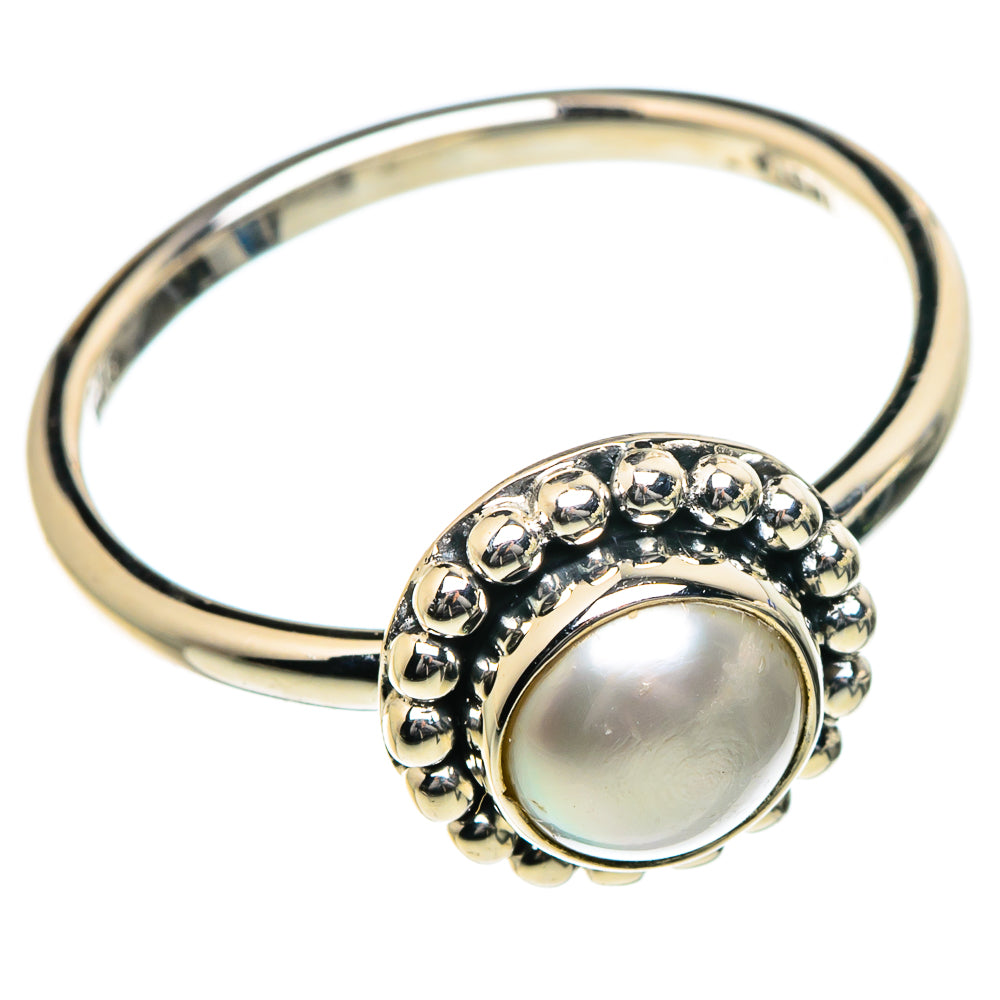 Cultured Pearl Rings handcrafted by Anasilvercos - RING84539