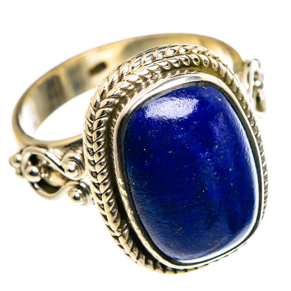 Lapis Lazuli Rings handcrafted by Anasilvercos - RING84549