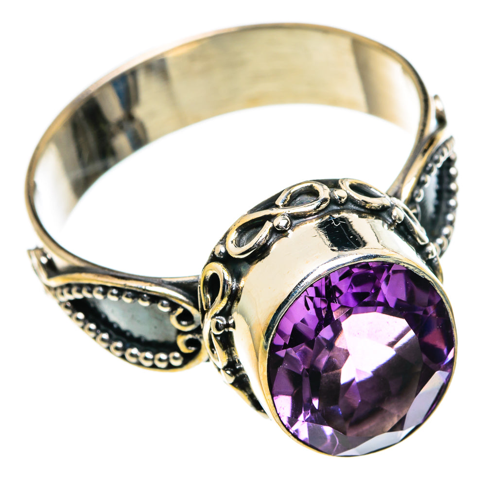Amethyst Rings handcrafted by Anasilvercos - RING84568