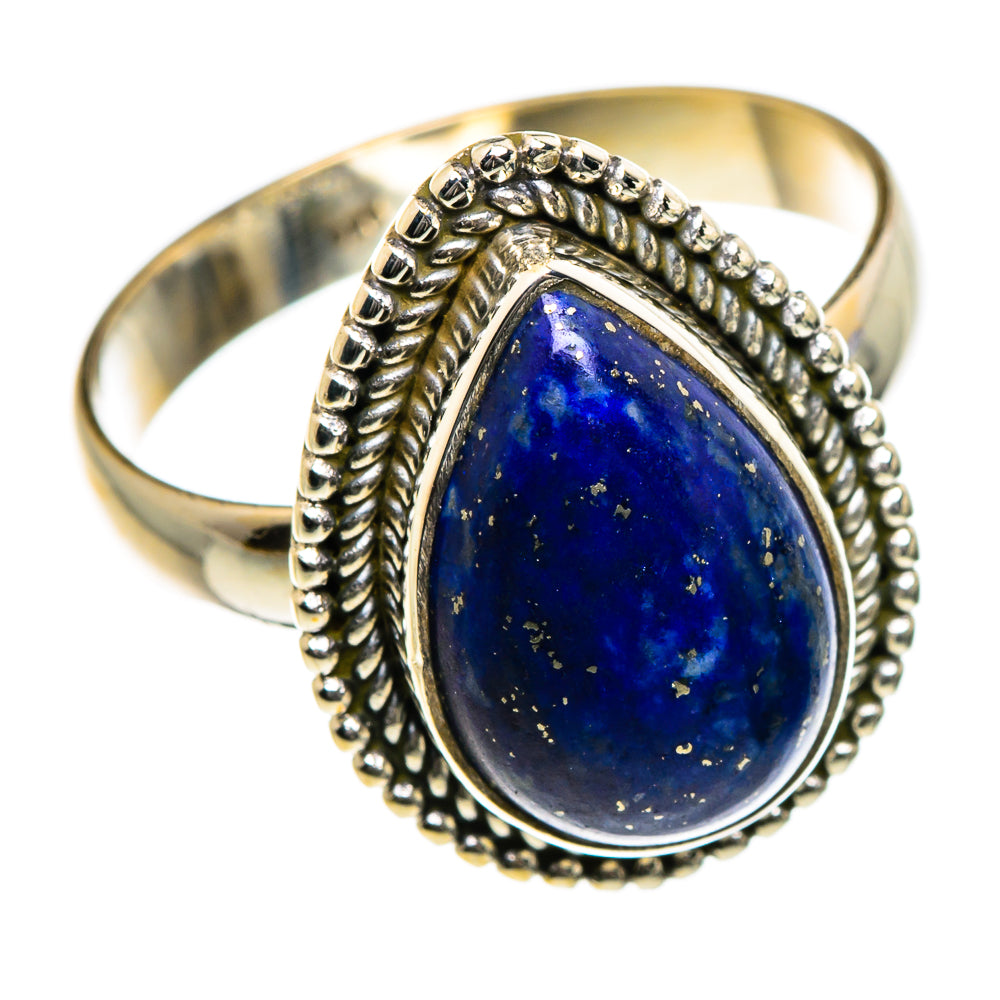 Lapis Lazuli Rings handcrafted by Anasilvercos - RING84585