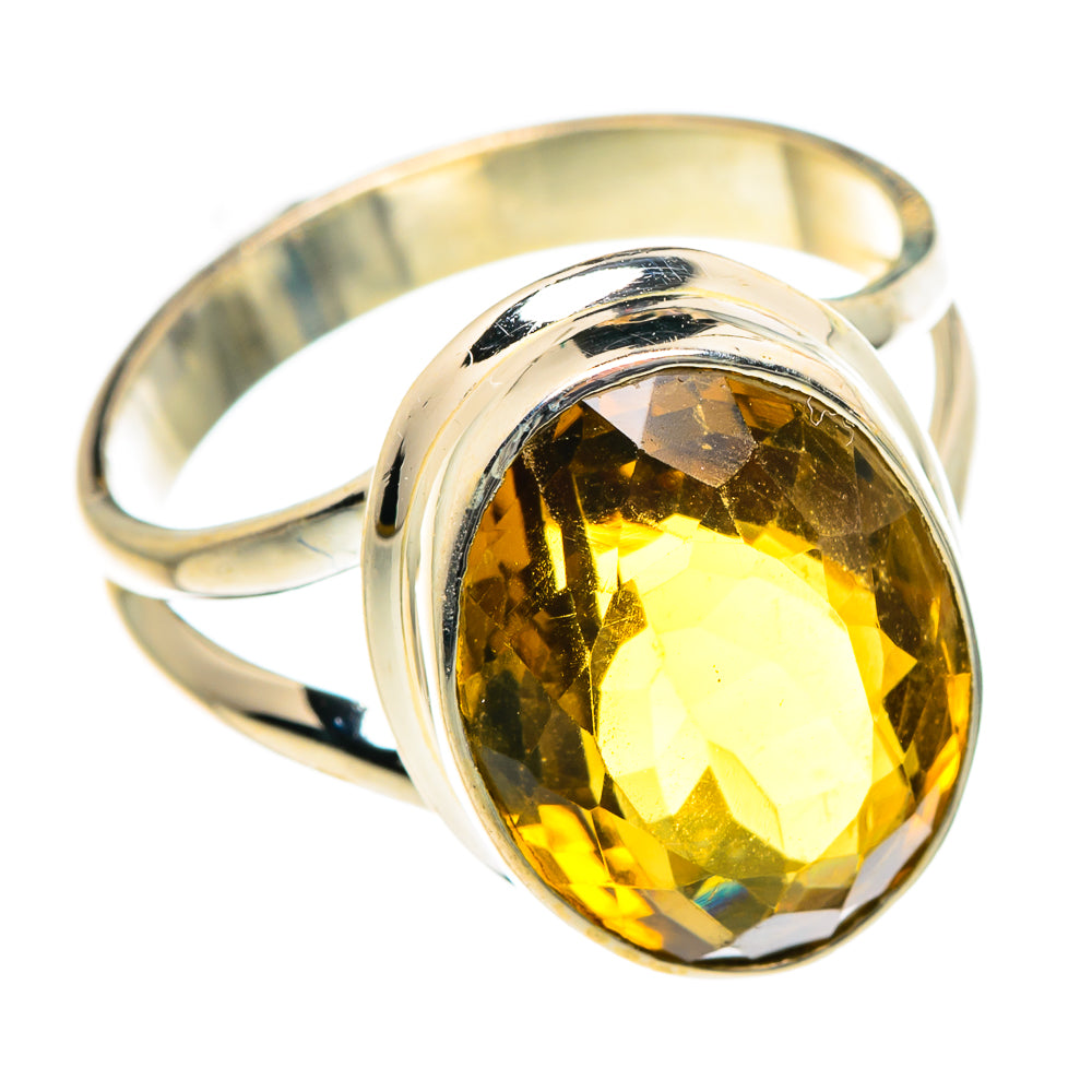 Mandarin Citrine Rings handcrafted by Anasilvercos - RING84601