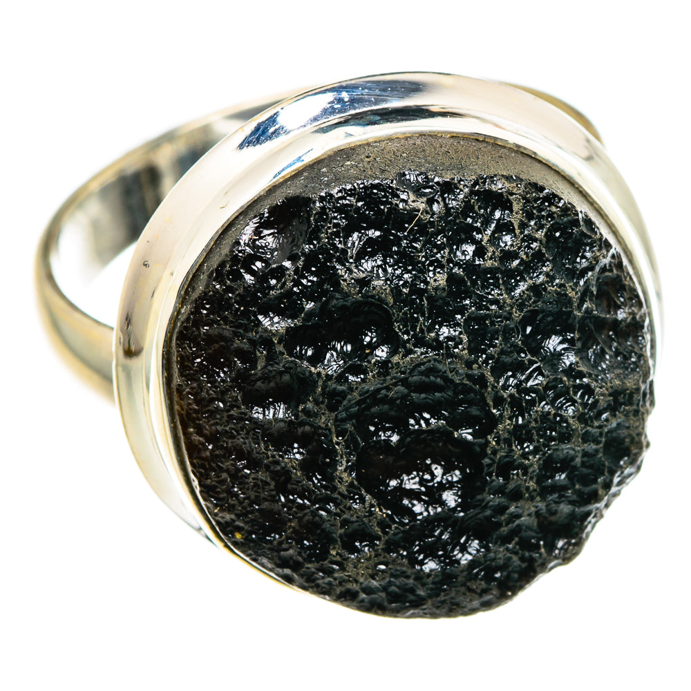 Tektite Rings handcrafted by Anasilvercos - RING84612