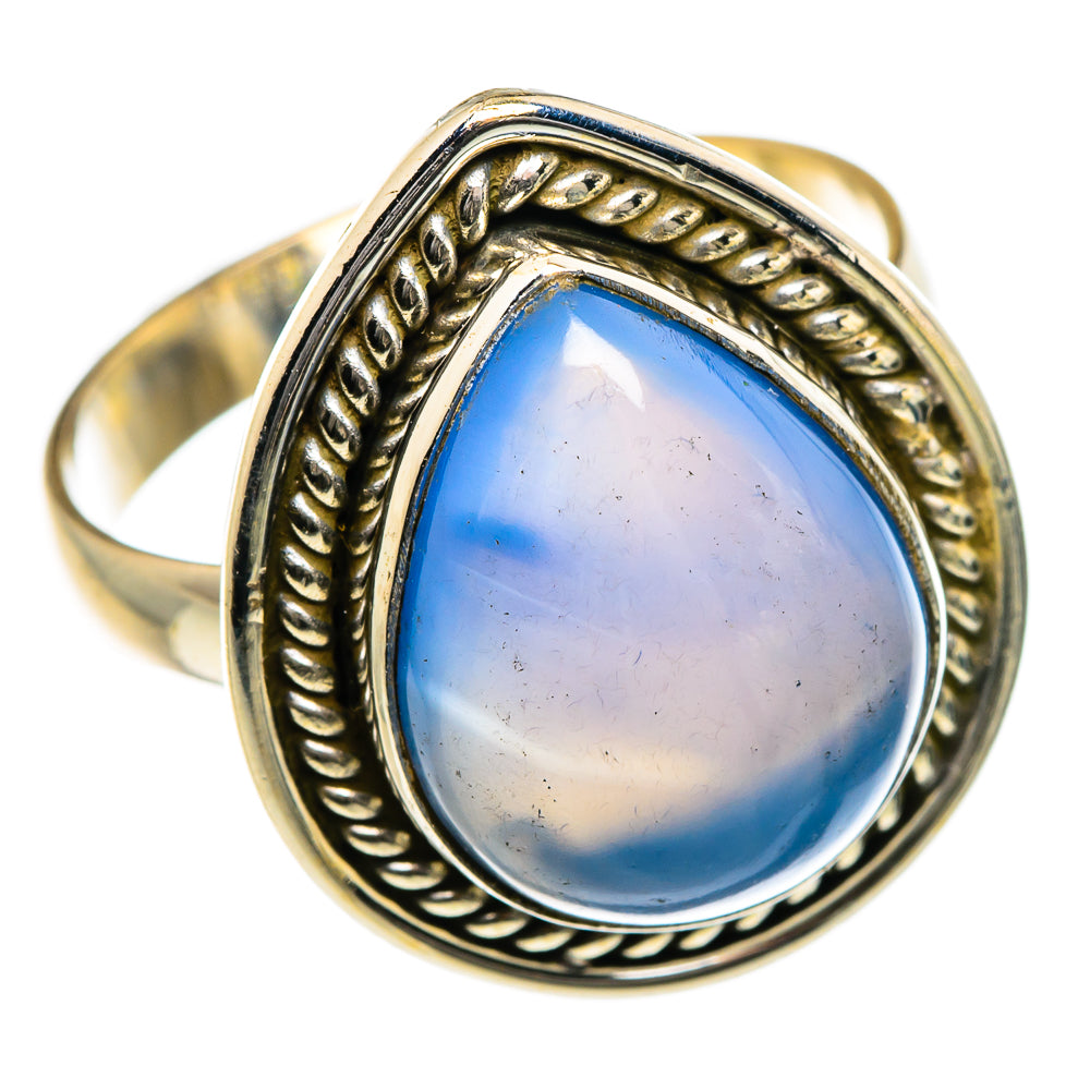 Chalcedony Rings handcrafted by Anasilvercos - RING84626