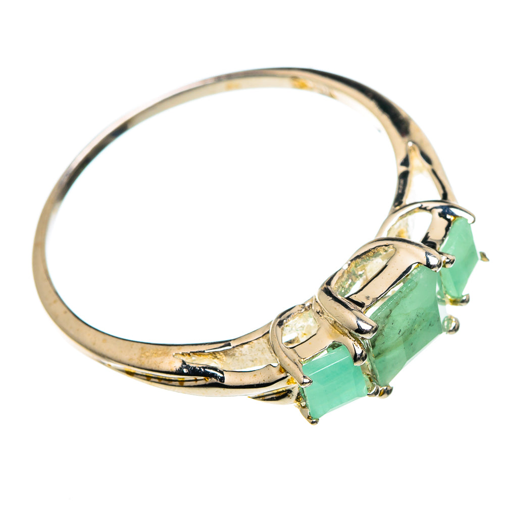 Emerald Rings handcrafted by Anasilvercos - RING84633
