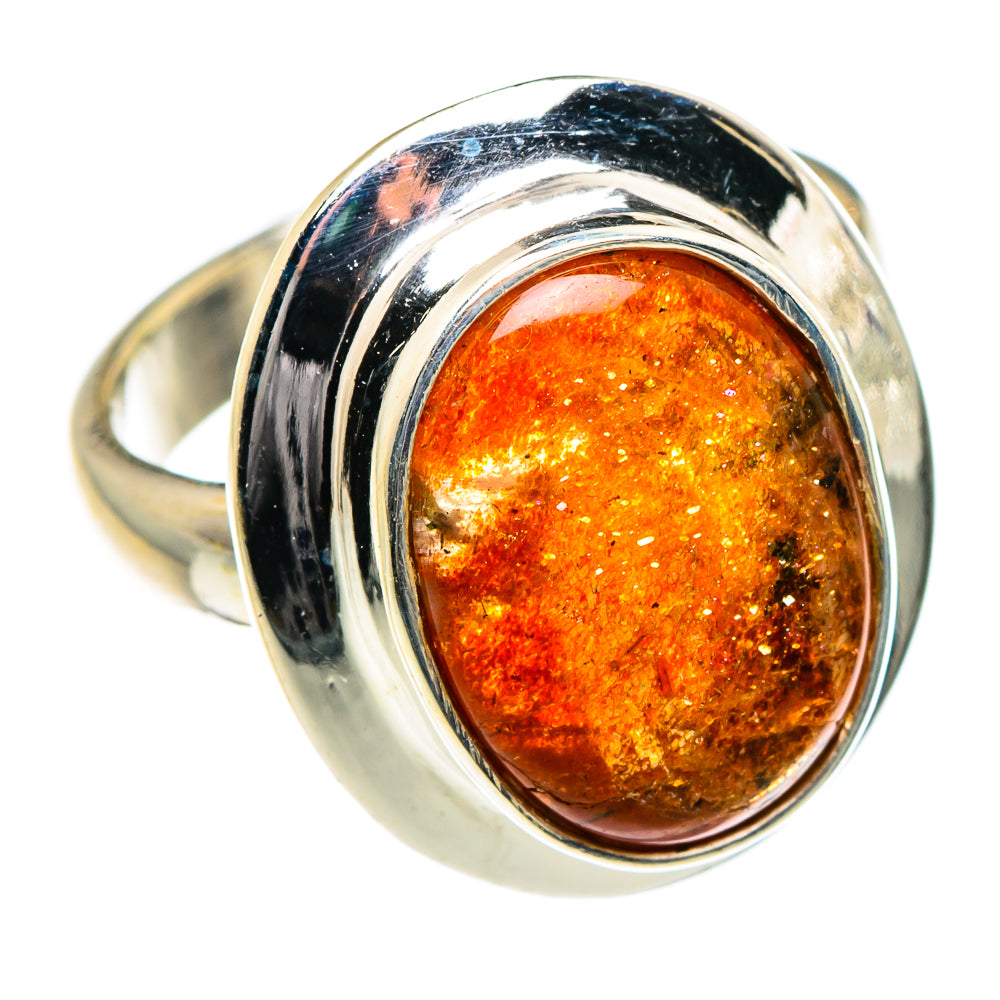Sunstone Rings handcrafted by Anasilvercos - RING84641