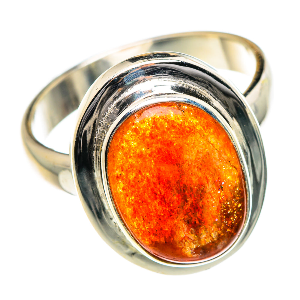 Sunstone Rings handcrafted by Anasilvercos - RING84642