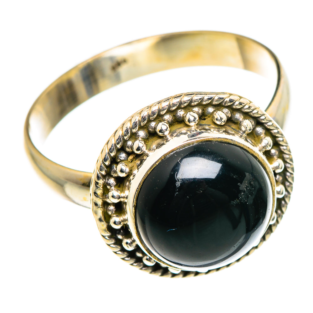 Black Onyx Rings handcrafted by Anasilvercos - RING84651