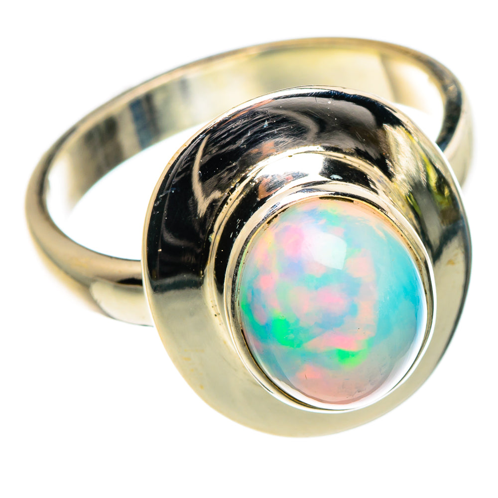 Ethiopian Opal Rings handcrafted by Anasilvercos - RING84658