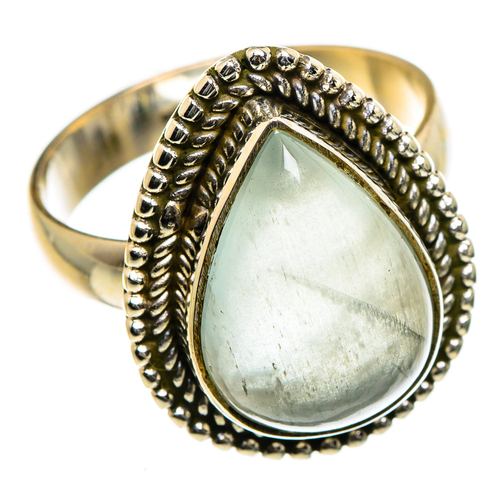 Prehnite Rings handcrafted by Anasilvercos - RING84664
