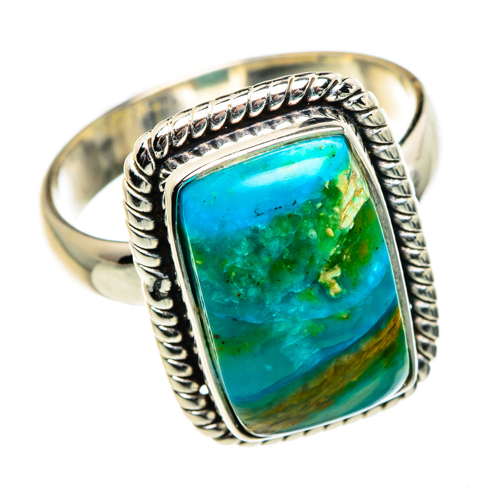 Peruvian Opal Rings handcrafted by Anasilvercos - RING84665