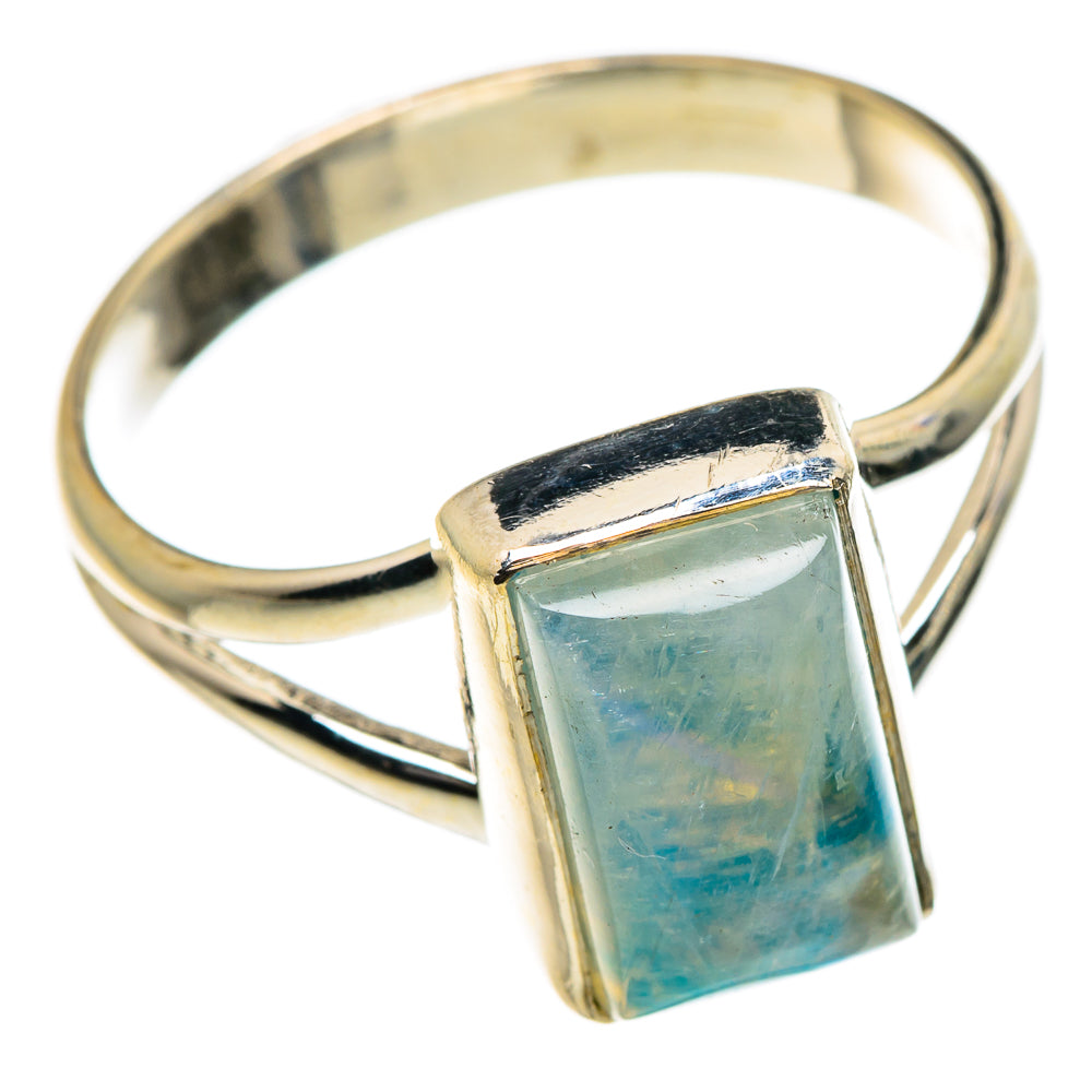Green Moonstone Rings handcrafted by Anasilvercos - RING84670