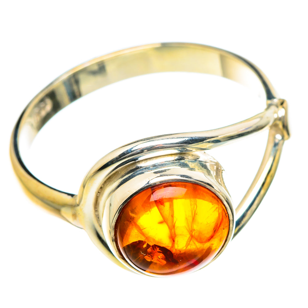 Baltic Amber Rings handcrafted by Anasilvercos - RING84680