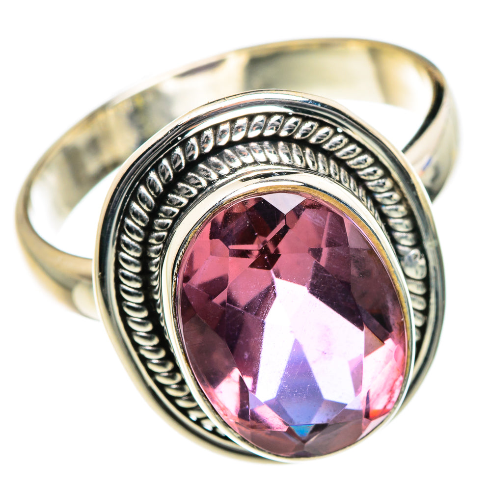 Color Change Alexandrite (lab.) Rings handcrafted by Anasilvercos - RING84685