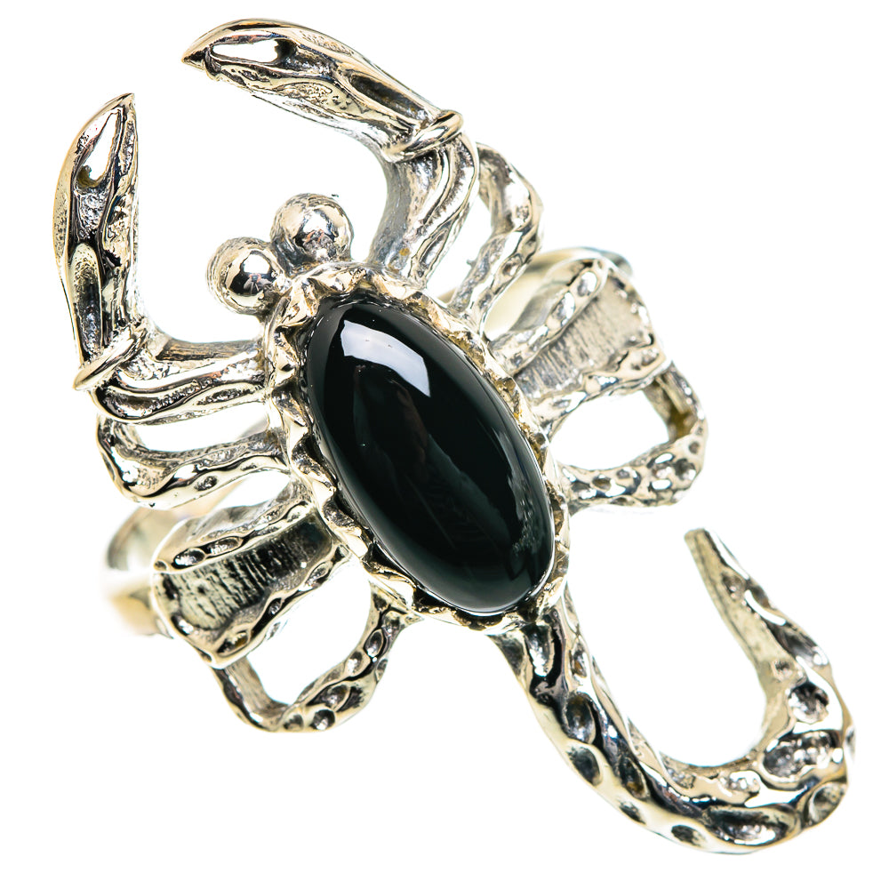 Black Onyx Rings handcrafted by Anasilvercos - RING84688