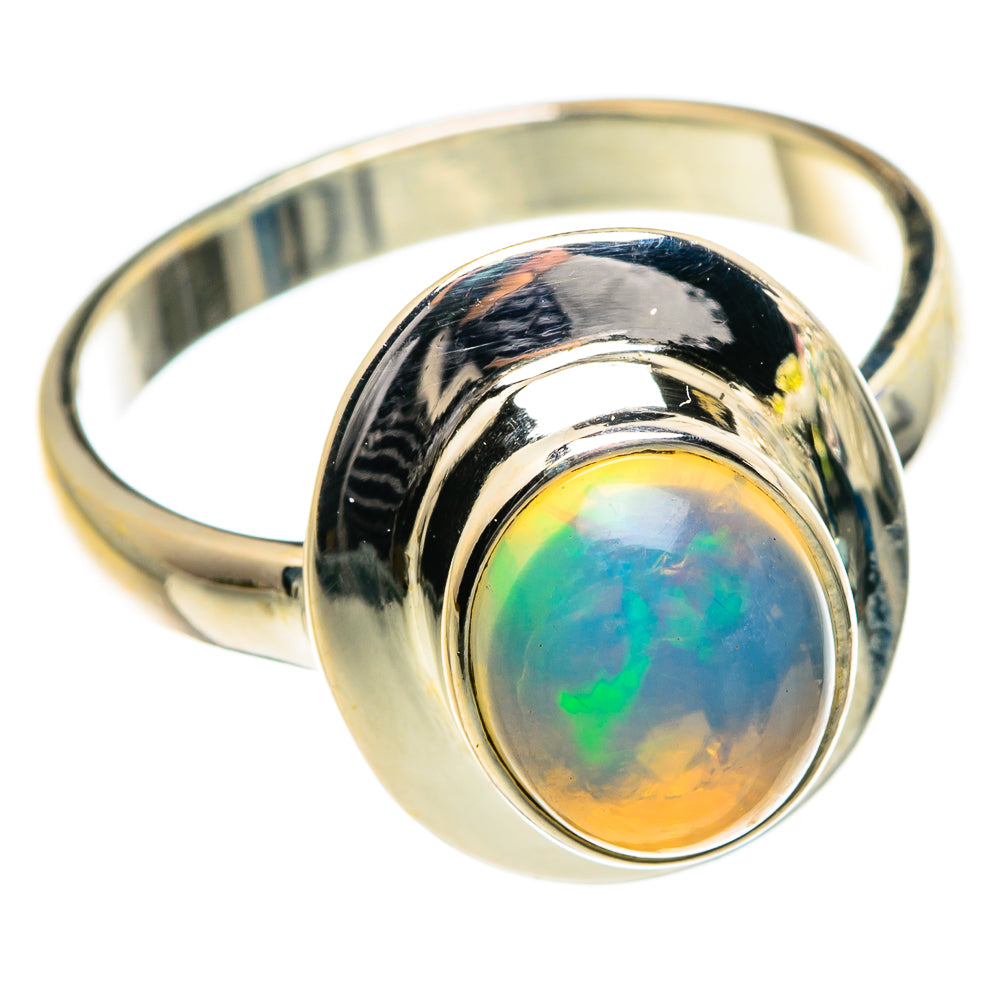 Ethiopian Opal Rings handcrafted by Anasilvercos - RING84696