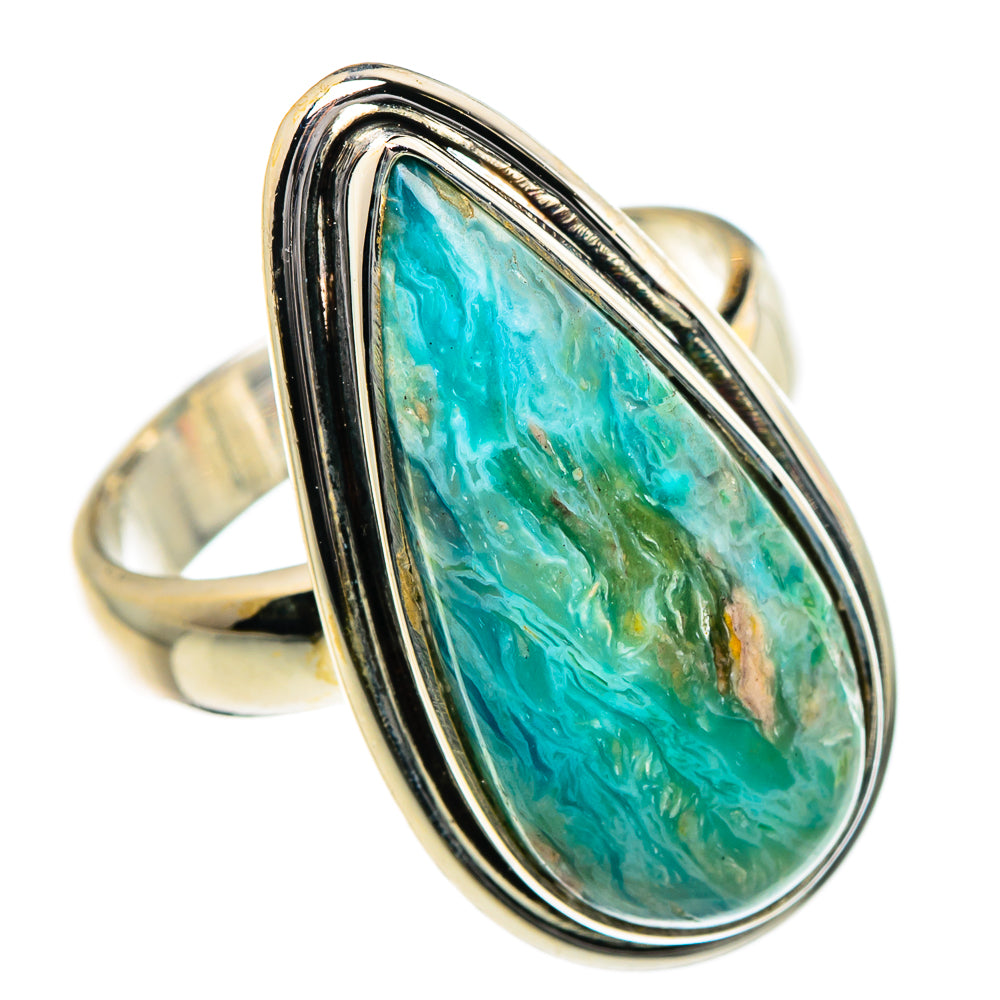 Peruvian Opal Rings handcrafted by Anasilvercos - RING84701