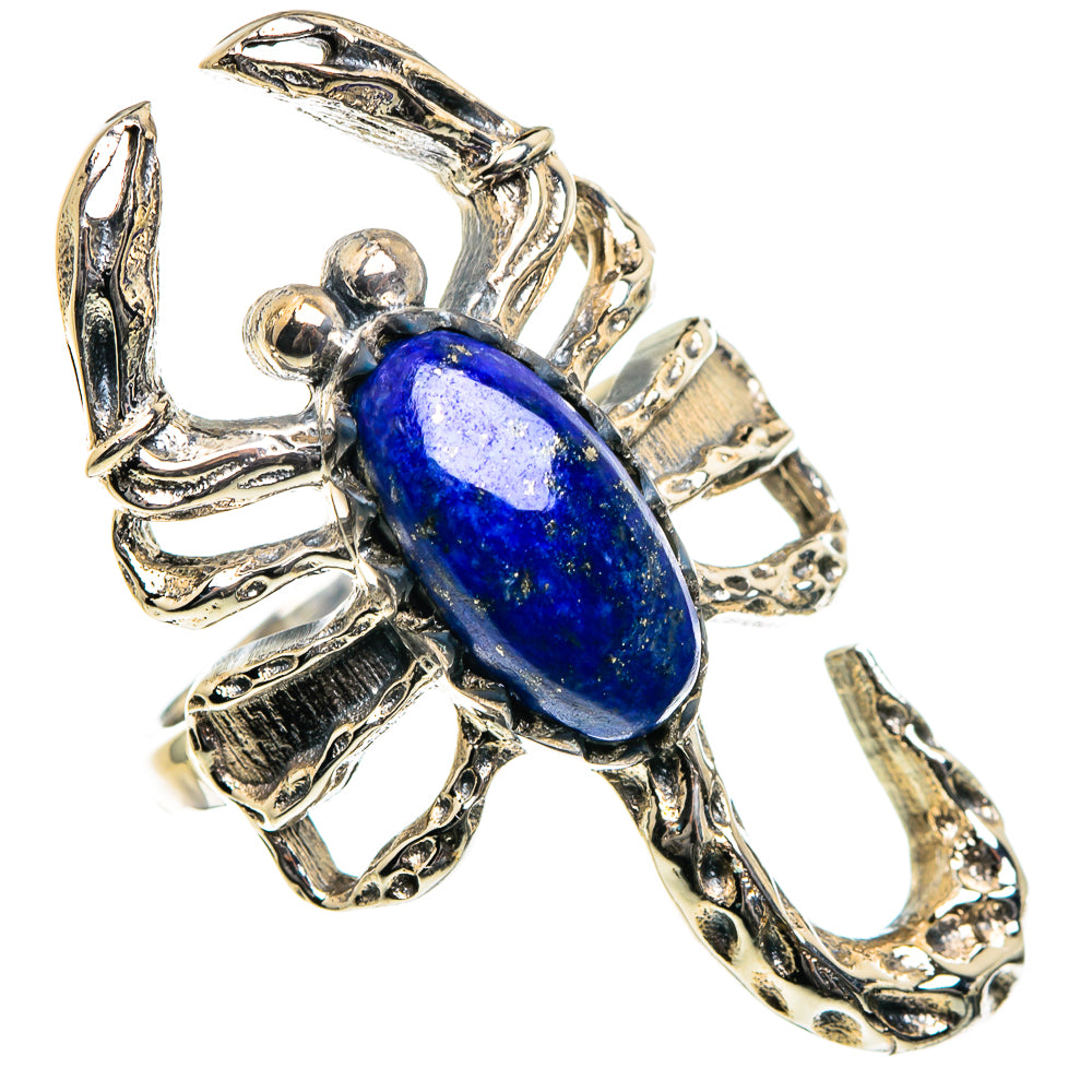 Lapis Lazuli Rings handcrafted by Anasilvercos - RING84702