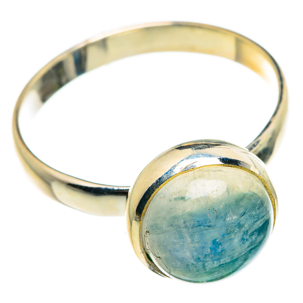 Green Moonstone Rings handcrafted by Anasilvercos - RING84706