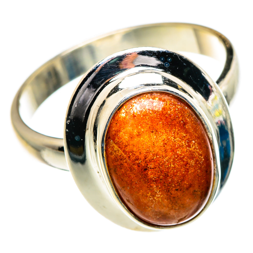 Sunstone Rings handcrafted by Anasilvercos - RING84715